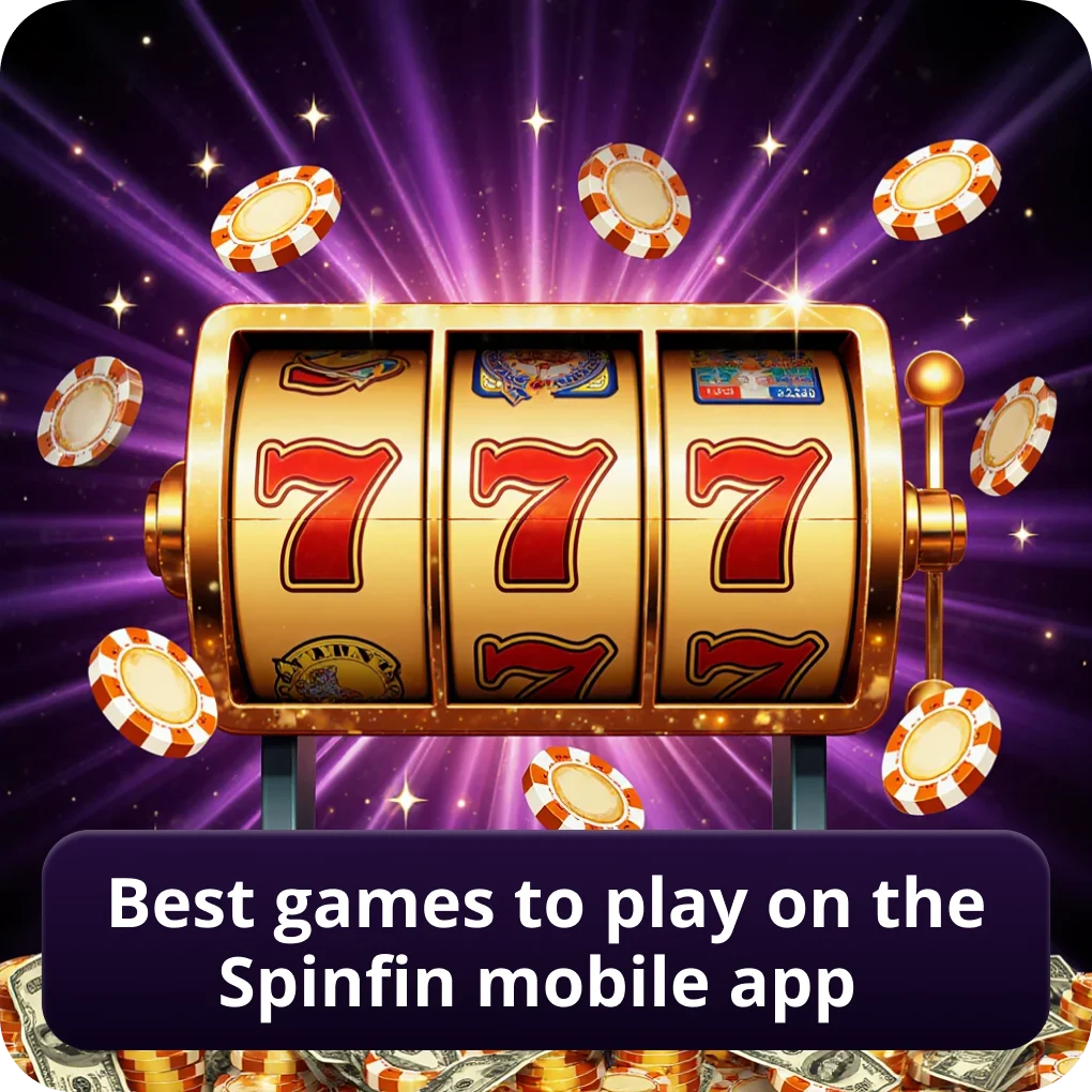 Best Games to Play on the Spinfin Mobile App for entertainment Best Games to Play on the Spinfin Mobile App